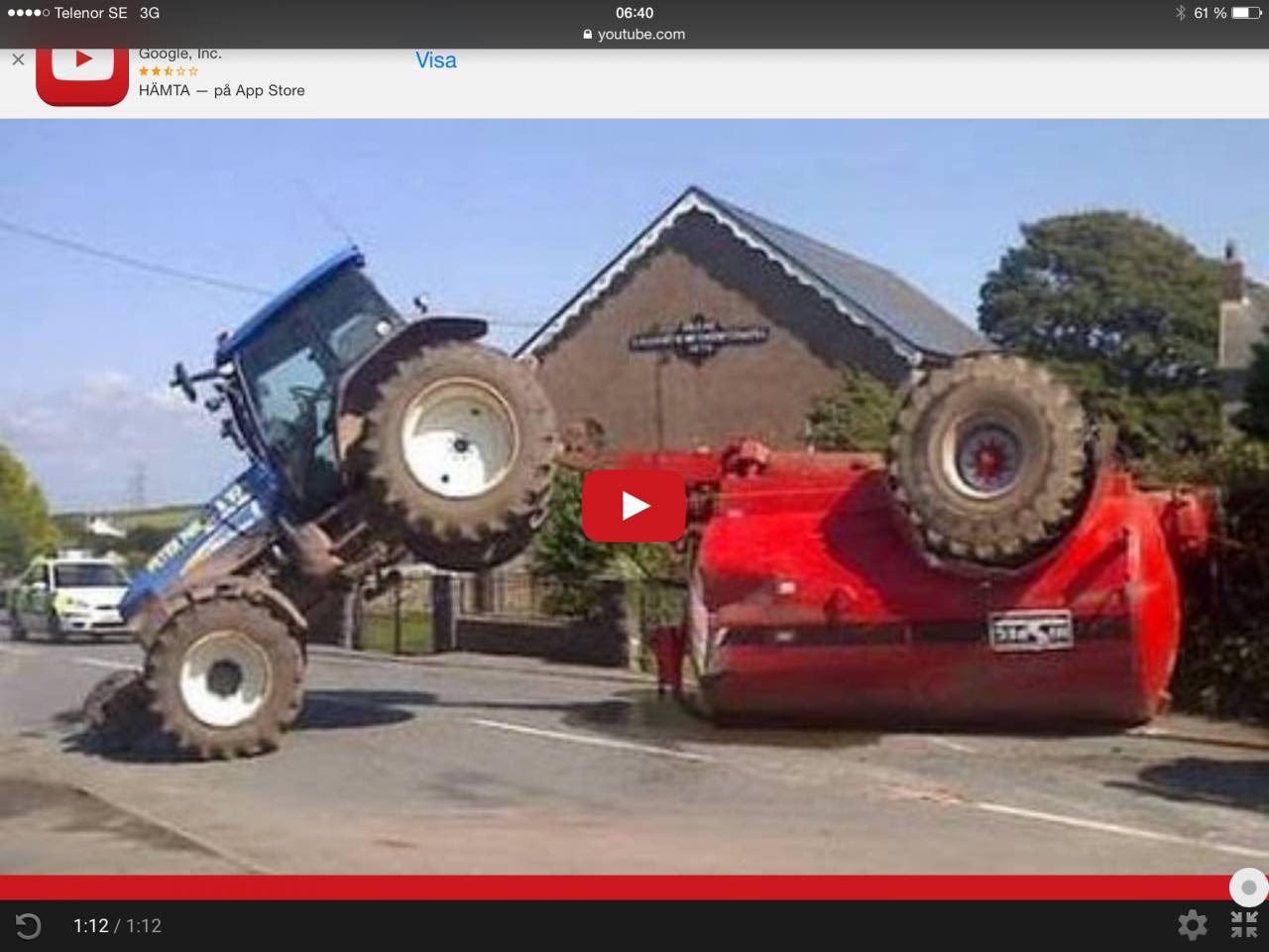 Funny Tractor Accidents